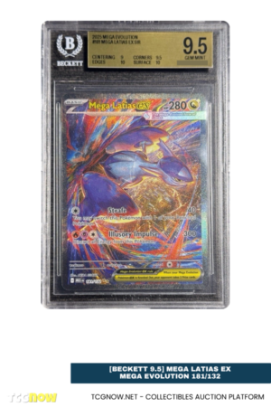 [Beckett 9.5] Mega Latias ex Mega Evolution 181/132