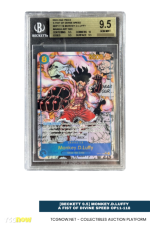 [Beckett 9.5] Monkey.D.Luffy A Fist of Divine Speed OP11-118