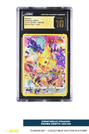 [Pristine10] Pikachu Crown Zenith 160/159