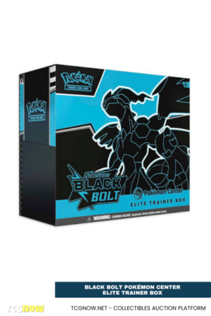 Black Bolt Elite Trainer Box (Pokemon Center)