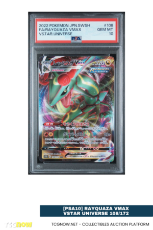 [PSA10] Rayquaza VMAX VSTAR Universe 108/172