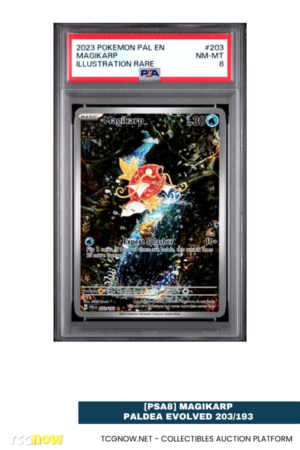 [PSA8] Magikarp Paldea Evolved 203/193