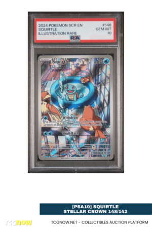 [PSA10] Squirtle Stellar Crown 148/142