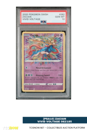 [PSA10] Zacian Vivid Voltage 082/185