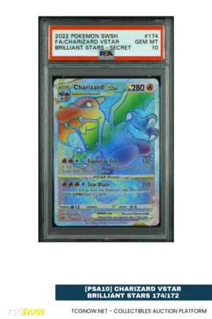 [PSA10] Charizard VSTAR Brilliant Stars 174/172