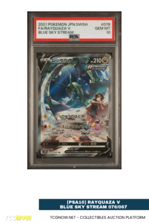 [PSA10] Rayquaza V Blue Sky Stream 076/067