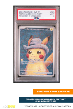 [PSA9] Pikachu with Grey Felt Hat (Van Gogh) – SVP 085