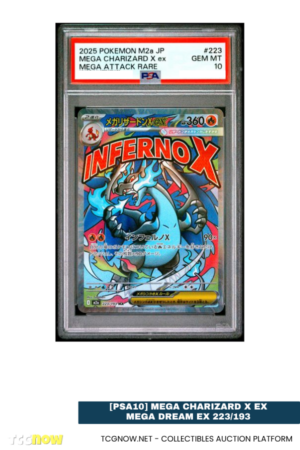 [PSA10] Mega Charizard X ex – Mega Dream ex 223/193