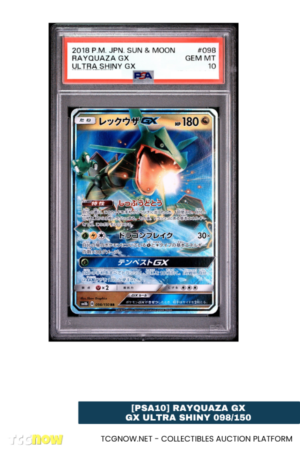 [PSA10] Rayquaza GX – GX Ultra Shiny 098/150