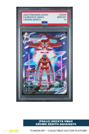 [PSA10] Deoxys VMAX – Crown Zenith GG45/GG70