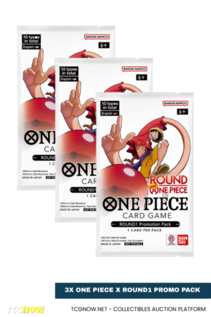 One Piece x Round 1 Promo Pack Bundle (3 Packs)
