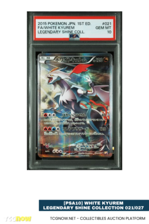 [PSA10] White Kyurem Legendary Shine Collection 021/027