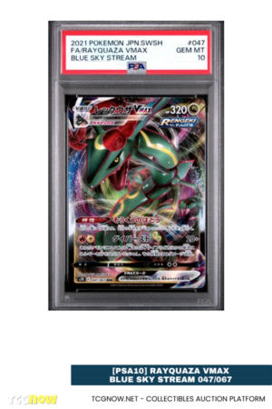 [PSA10] Rayquaza VMAX – Blue Sky Stream 047/067