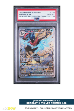 [PSA10] Greninja ex – Scarlet & Violet Promo 132