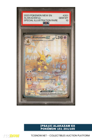 [PSA10] Alakazam ex – 151 201/165